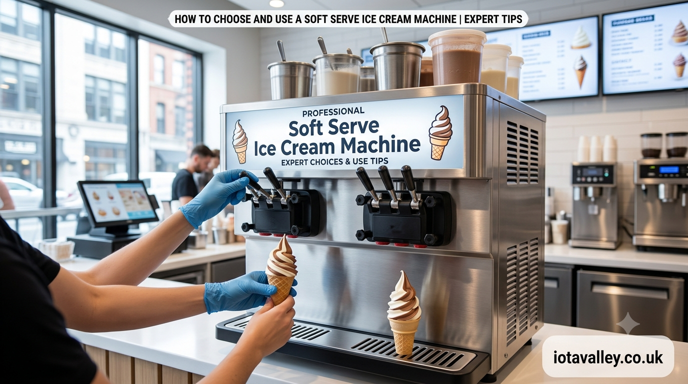 Soft Serve Ice Cream Machine