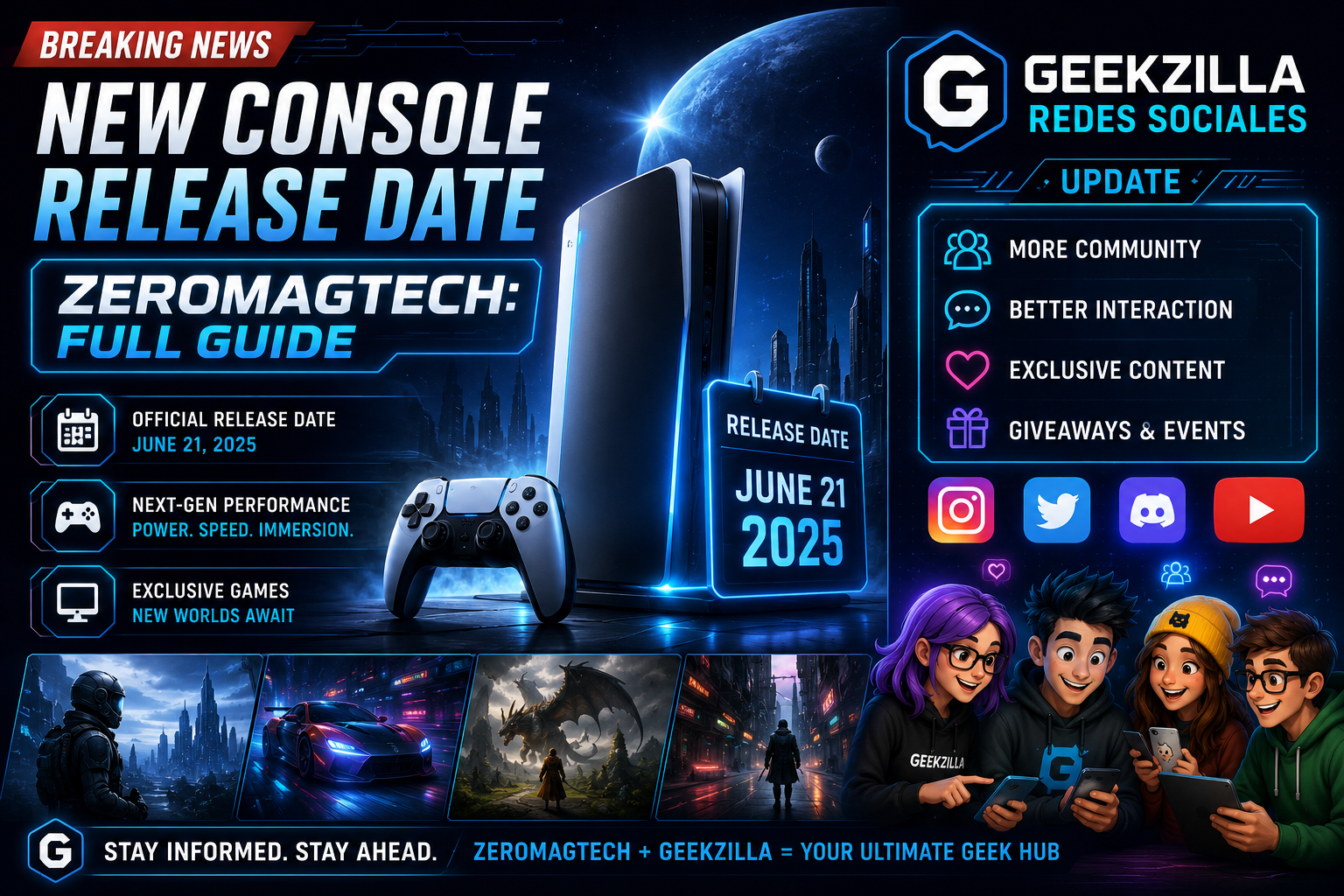 New Console Release Date ZeroMagTech